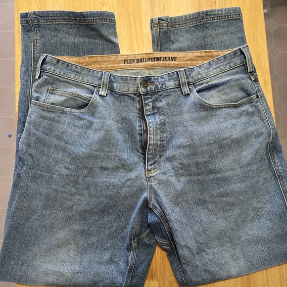 Duluth Blue Bootcut Flex Ballroom Jeans - Picture 1 of 5